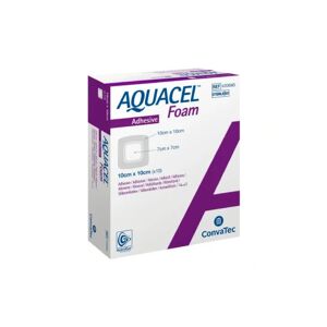 Convatec Aquacel Foam Pansement AdhaA©sif 175x175cm 10unts