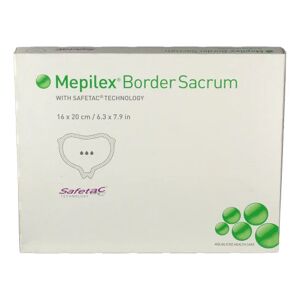 Mepilex Sacrum Edge Pansement 16x20cm10uts