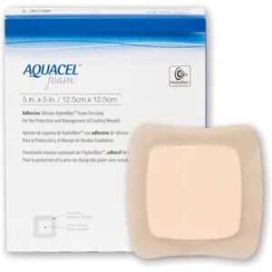 Aquacel Foam Pansement Adhesif 12,5x12,5cm 16uts