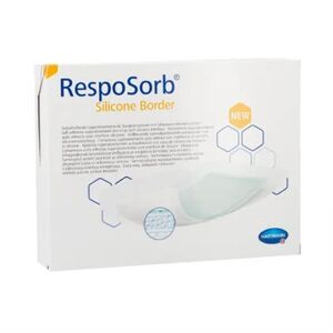 Resposorb Silicone Border Pansement 125x125cm 10uts