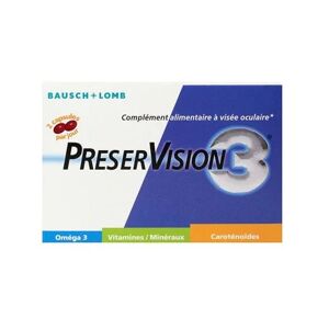 Bausch & Lomb PreserVision 3 60 capsules
