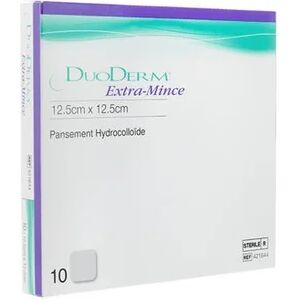 Duoderm Extra Mince Pansement 12,5x12,5cm 10uts