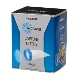 Licetec V-Comb Capture Filters 8 Unités