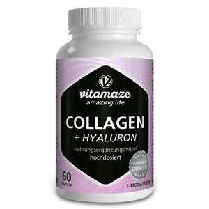 Collagène 600mg + Hyaluronique 60 capsules