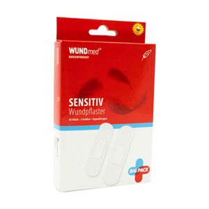 WUNDmed Pansements Sensitive, 20 pansements