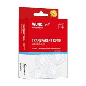 WUNDmed Patchs ronds, transparents, 20 pièces - Publicité