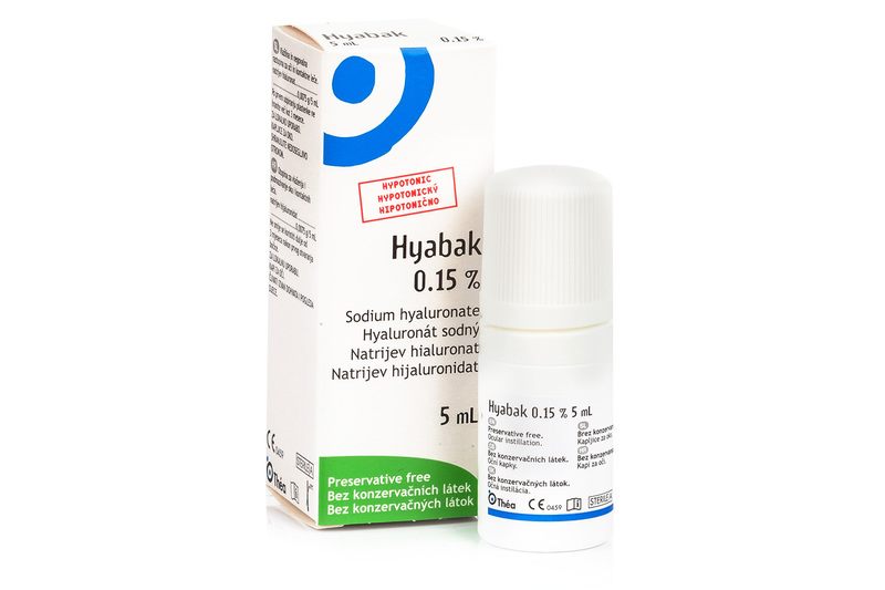 Other eye drops Hyabak 0.15% gtt.oph. 5 ml