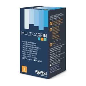 Multicare IN Strisce Trigliceridi - 5 Pz. + 1 Chip