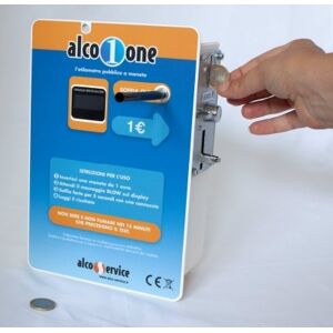 Alco Service ALCO-ONE COIN - Etilometro digitale per locali pubblici a moneta