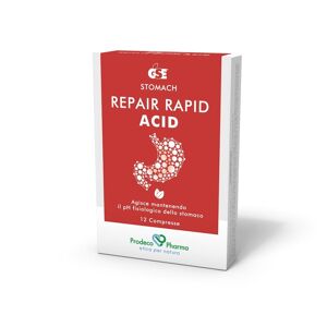 GSE Stomach - Repair Rapid Acid Integratore Alimentare, 12 Compresse