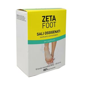 Zeta Farmaceutici ZetaFoot - Sali Ossigenati per Pediluvio, 10 buste