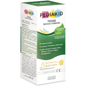 Laboratoires Ineldea Pediakid - Tosse Secca e Grassa Sciroppo Bambini, 125ml