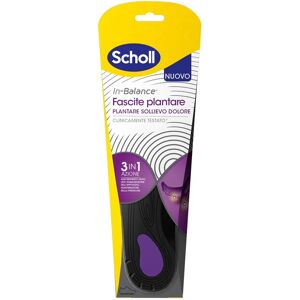 Scholl In Balance - Fascite Plantare Sollievo dal Dolore taglia L, 1 plantare