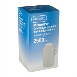 Alvita Prontotest - Contenitore Urine 24 Ore, 2500ml