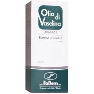 New Fa.Dem. Olio Di Vaselina Paraffina Liquida F.U., 200ml