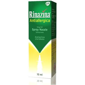 Haleon Rinazina Antial Antiallergica Spray Nasale Antistaminico Allergia Pollini Pelo Animali Acari Polvere, 10ml