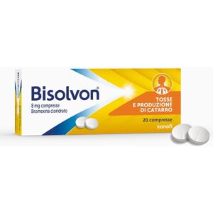 Bisolvon 8 mg Bromexina Cloridrato 20 Compresse