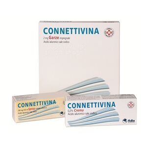 Connettivina 2 mg 10 Garze 10x10 cm