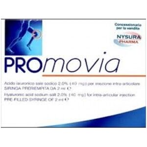 Promovia Siringa Preriempita 40mg Acido Ialuronico Sale Sodico 2 ml