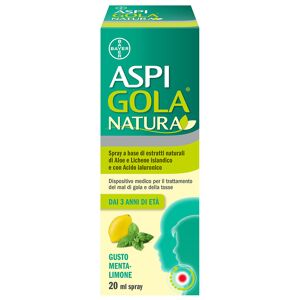 Aspirina Aspi Gola Natura Spray Menta Limone 20ml