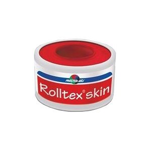 Master Aid Roll Tex Skin Cerotto In Tela Rosa Pelle Ipoallergenico cm 2,5x5m