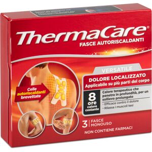 Thermacare Versatile Fasce Autoriscaldanti 3 Pezzi