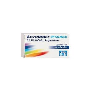 Levoreact Collirio Per Occhi 4 Ml