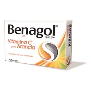 Benagol Pastiglie Vitamina C Gusto Arancia 16 Pastiglie