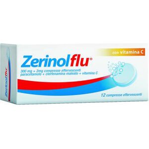 Zerinol flu 12 Compresse Effervescenti