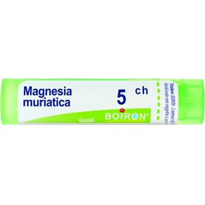 Boiron Magnesia Muriatica 80 Granuli 5 Ch Contenitore Multidose