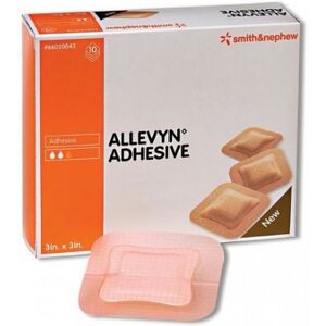 Allevyn Adhesive Medicazione Idrocellulare 10X10 cm 10 Pezzi