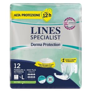 Lines Pannolone Mutandina  Specialist Derma Protection L 12 Pezzi