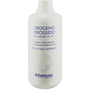 Polifarma Benessere Perossido Idrogeno 3% Disinfettante 200 ml