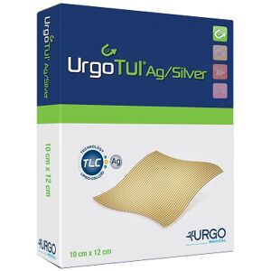 Urgo tul Ag/Silver 10X12Cm 5 Pezzi