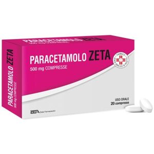 Zeta farmaceutici PARACETAMOLO ZETA 20CPR 500MG