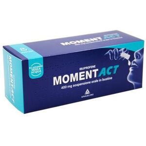 Angelini pharma Momentact Liquido 400 mg 8 Bustine