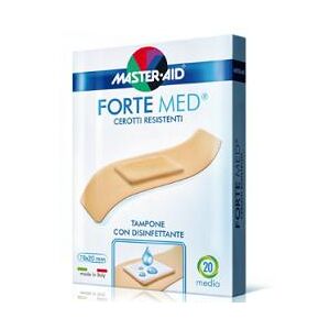 Pietrasanta Pharma Master Aid cerotto FORTE MED (formato medio:78x20 mm) 20 pz
