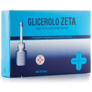 Zeta farmaceutici Glicerolo Zeta adulti 6 Microclismi soluzione rettale 6,75g