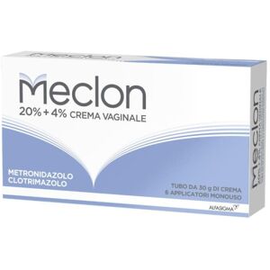 Alfasigma Meclon Crema Vaginale 30g 20%+4% +6 Applicatori