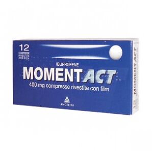 Angelini pharma MOMENTACT 12 Compresse Rivestite 400MG