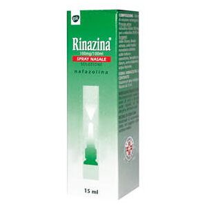 Haelon Italy srl Rinazina Spray Nasale Decongestionante - Nafazolina 0,1% - 15 ml