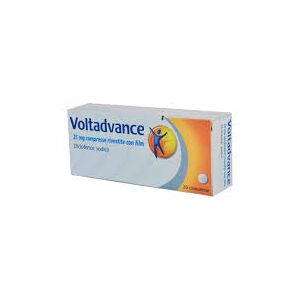 Haelon Italy srl Voltadvance 25 mg Diclofenac Dolori Articolari 20 Compresse Rivestite