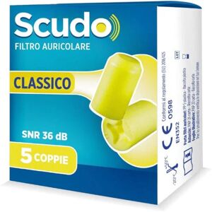 SCUDO Classico Filtro Auricolare 5 Coppie