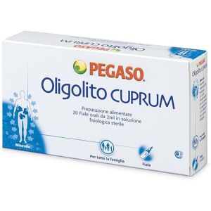 PEGASO Oligolito Cuprum Preparazione Alimentare 20 Fiale Da 2 Ml