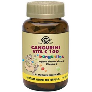 SOLGAR Cangurini Vitamina C 100 Compresse Masticabili