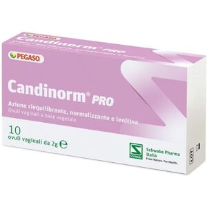 SCHWABE PHARMA ITALIA Srl CANDINORM PRO 10 OVULI VAGINALI