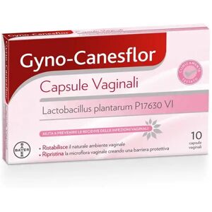 BAYER SPA Gynocanesflor 10 Capsule Vaginali