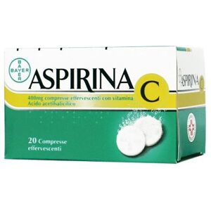 BAYER SPA Aspirina C 20 Compresse Effervescenti 400+240 mg