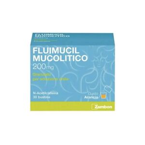 ZAMBON ITALIA Srl Fluimucil Mucolitico 200 mg 30 Bustine Granulato