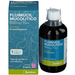 ZAMBON ITALIA Srl Fluimucil Mucolitico Sciroppo Espettorante 600 Mg-15 Ml